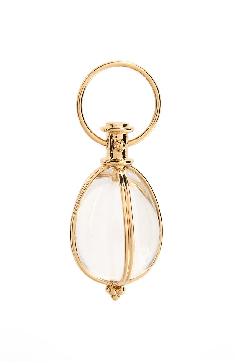 Temple St. Clair Classic Oval Rock Crystal Amulet | Nordstrom