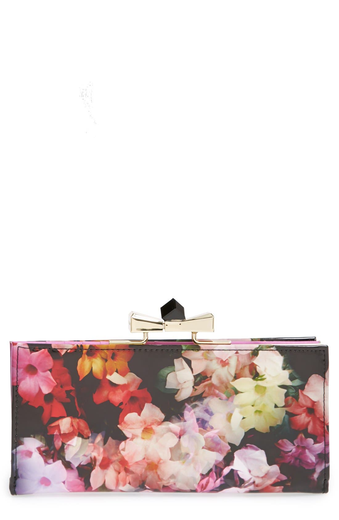Ted Baker London Floral Bow Matinee Wallet Nordstrom