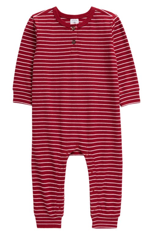 NORDSTROM NORDSTROM LONG SLEEVE RIB ROMPER 