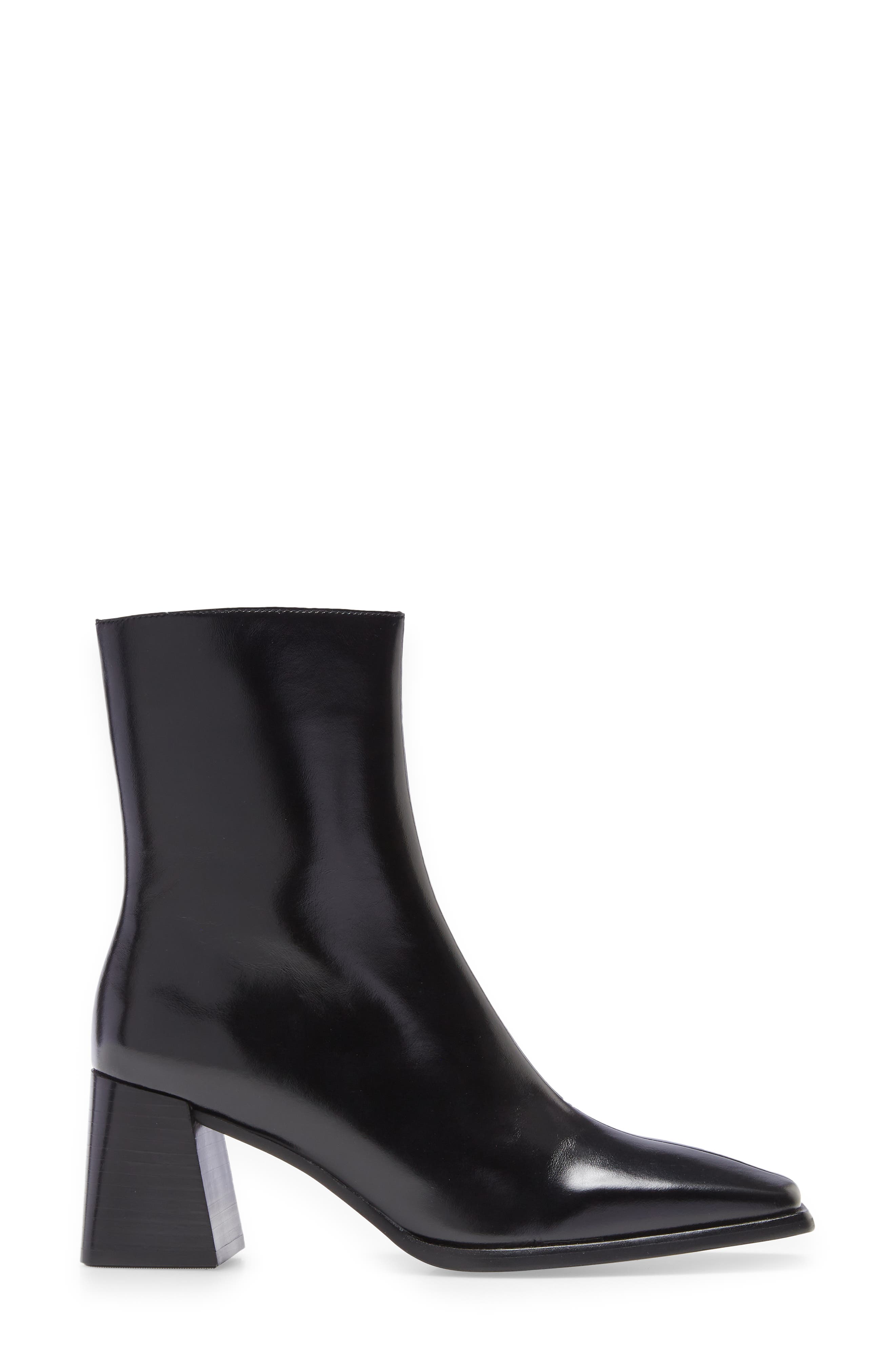 jeffrey campbell square toe bootie