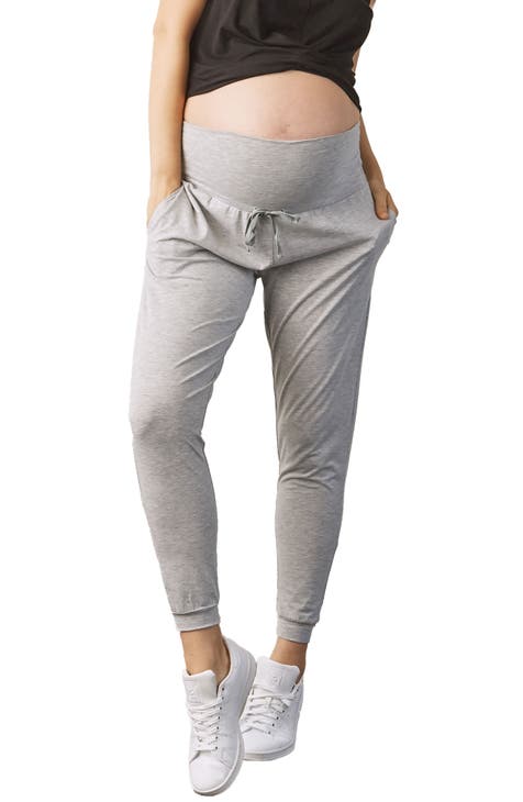 Alana Relaxed Ponti Maternity Work Pants - Ankle or Full in Black – ANGEL  MATERNITY