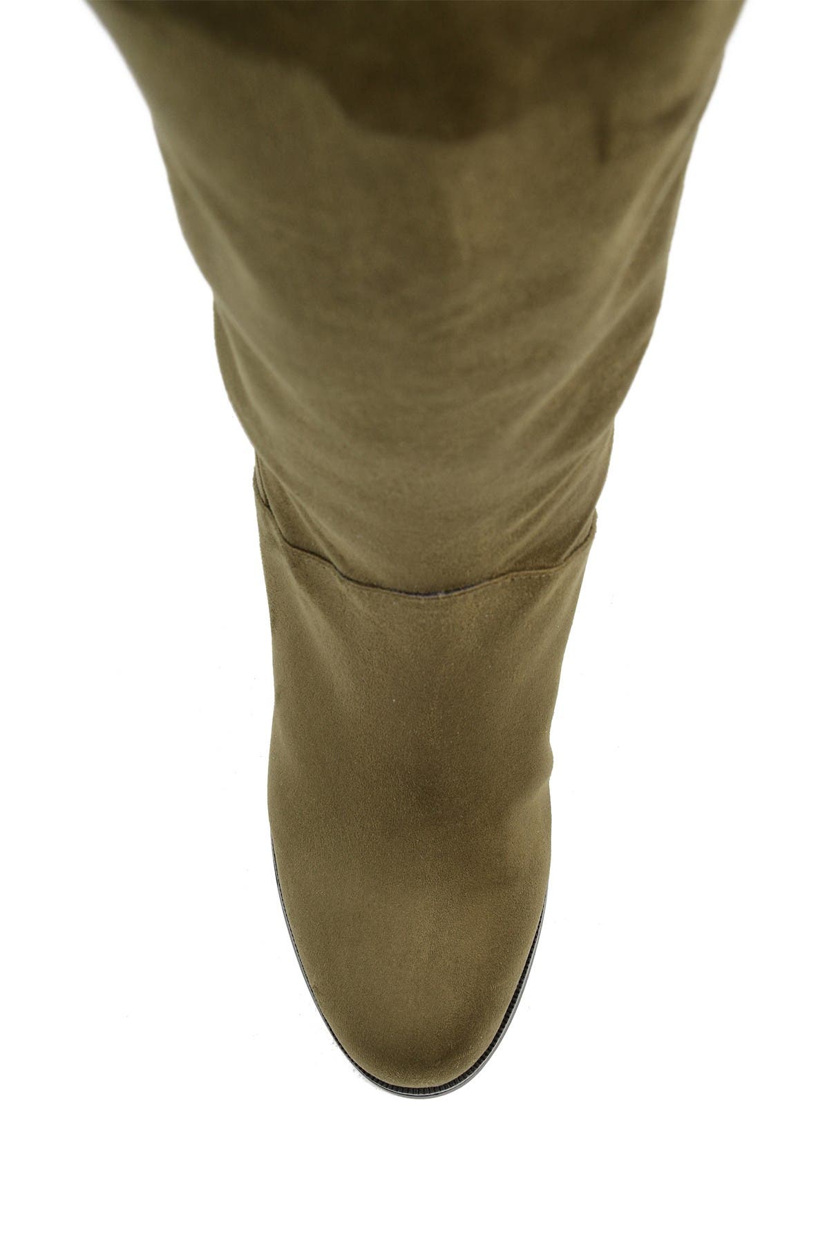 Journee Collection Leeda Wide Calf Boot In Dark Green