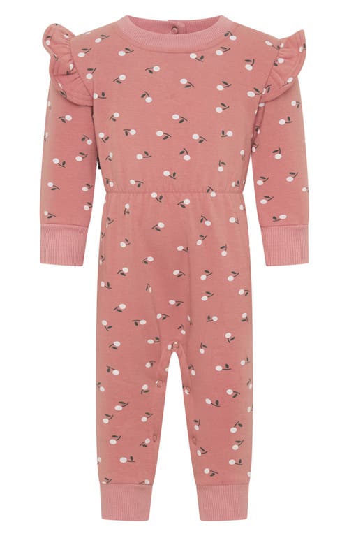 TINY TRIBE TINY TRIBE PETITE FRUIT FRILL FLEECE ROMPER