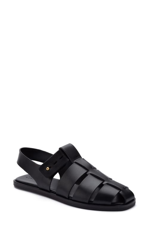 Kailey Fisherman Sandal in Black