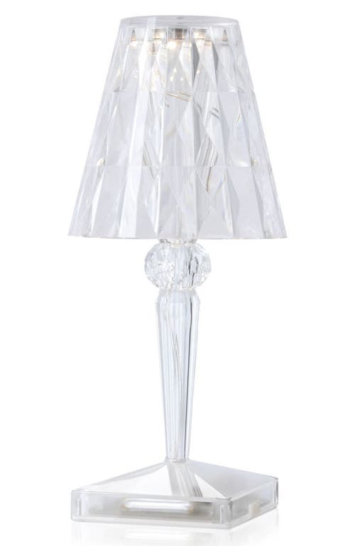Kartell Rechargeable Battery Lamp in Crystal at Nordstrom