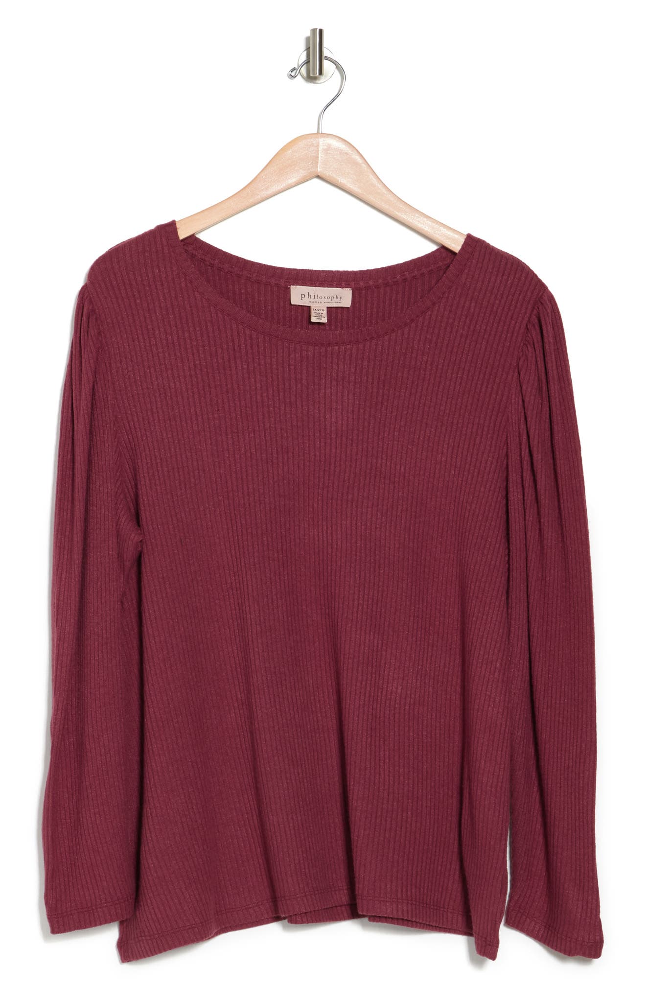 PHILOSOPHY REPUBLIC CLOTHING Ribbed 