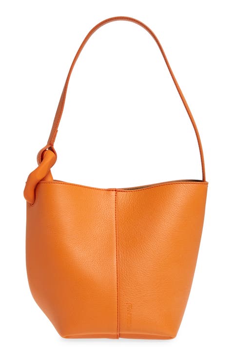 The JWA Corner Leather Bucket Bag