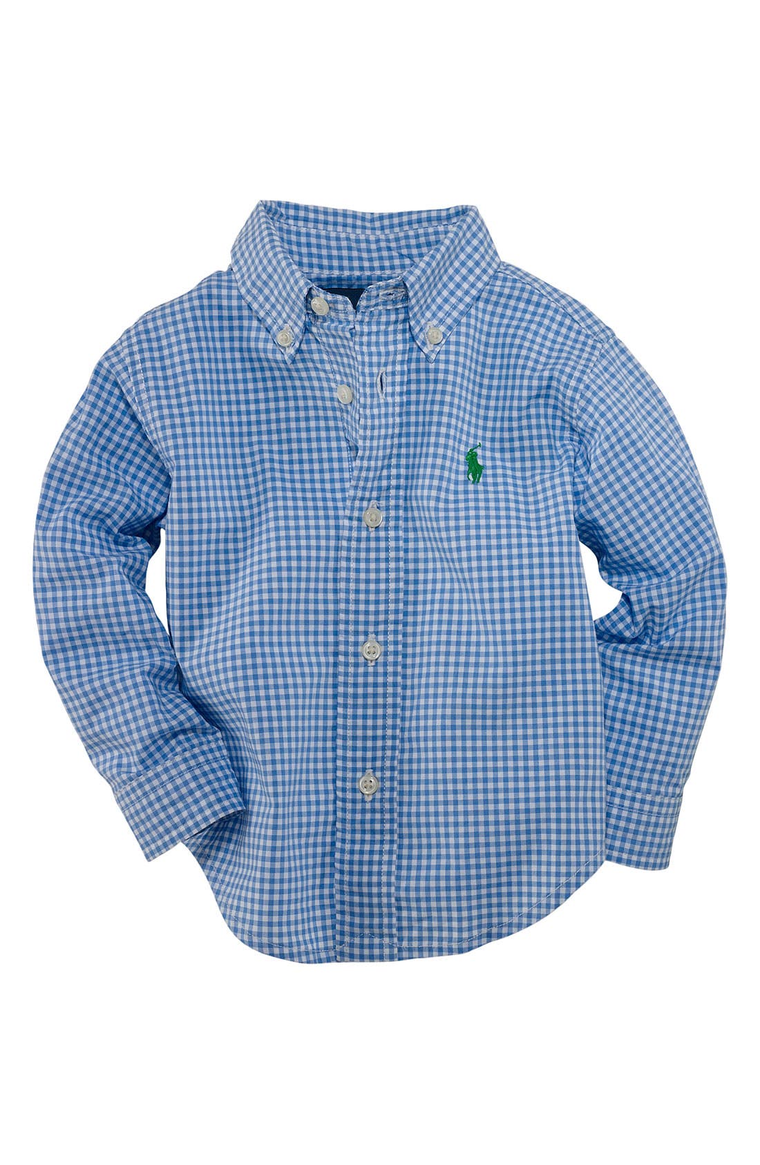 Ralph Lauren Gingham Shirt (Infant) Nordstrom