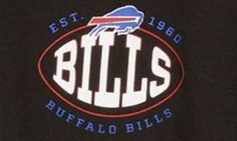 Shop Hugo Boss Boss X Nfl Patlong Long Sleeve Piqué Polo In Buffalo Bills Black