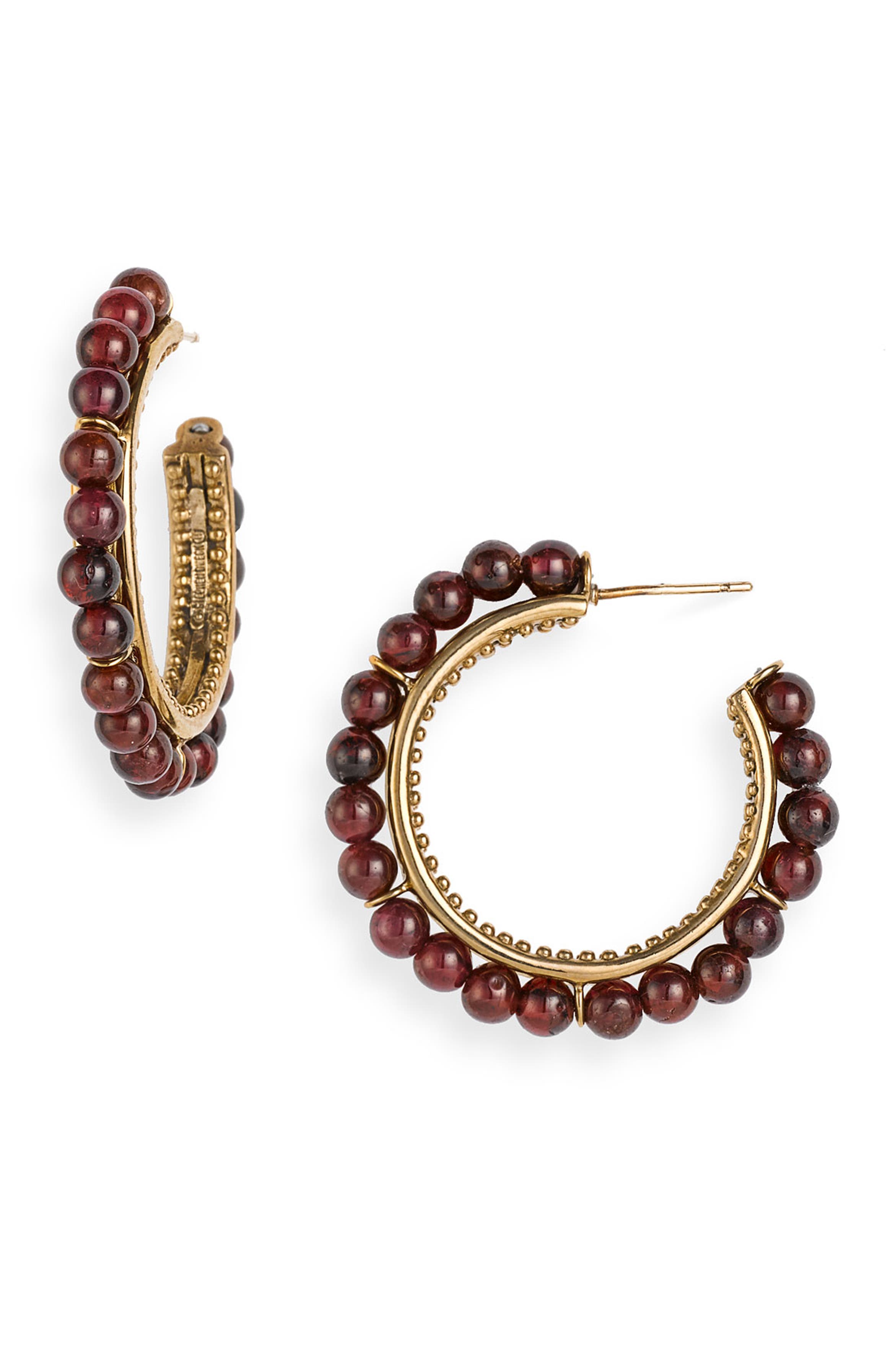 Bronze hoops Clearance