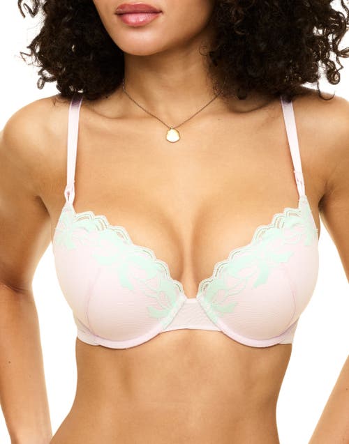 Shop Adore Me Audrina Push Up Plunge Bra In Light Purple