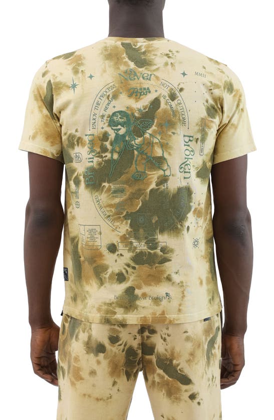 Shop Prps Missions Graphic Tee In Green Multi