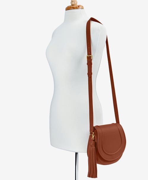Gigi New York Jenni Saddle Bag In Saddle