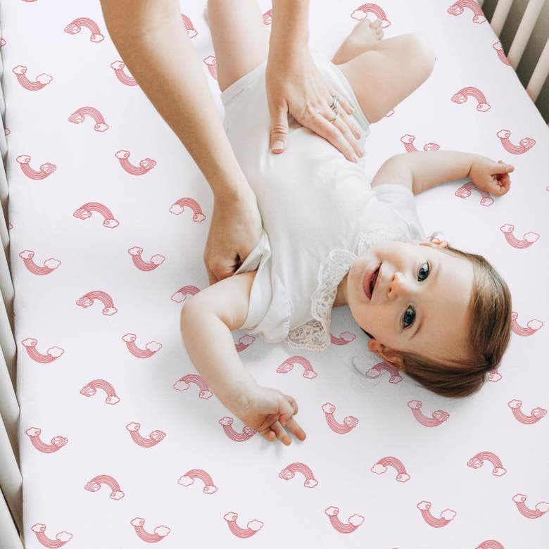 Shop Keababies Isla Fitted Crib Sheets In Dreamland