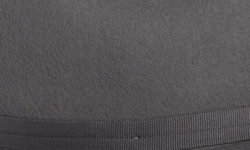 Brixton Joanna Packable Felted Wool In Dark Grey