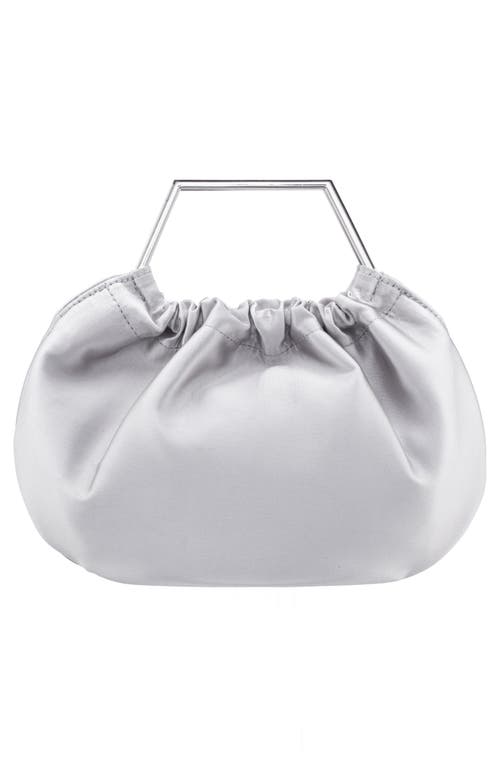 Nina Allison Clutch In Silver