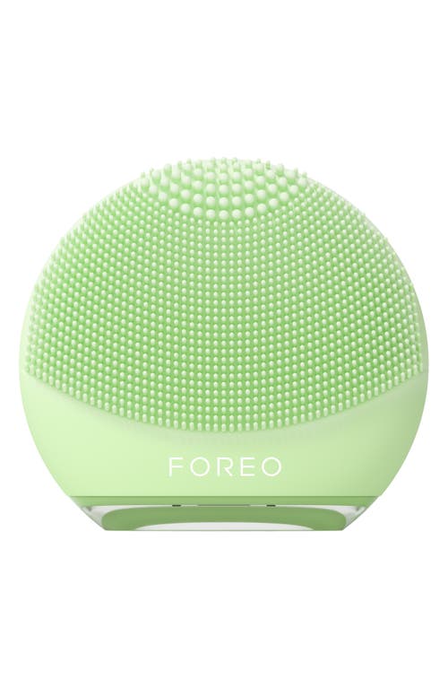 FOREO LUNA 4 go Facial Cleansing & Massaging Device in Pistachio