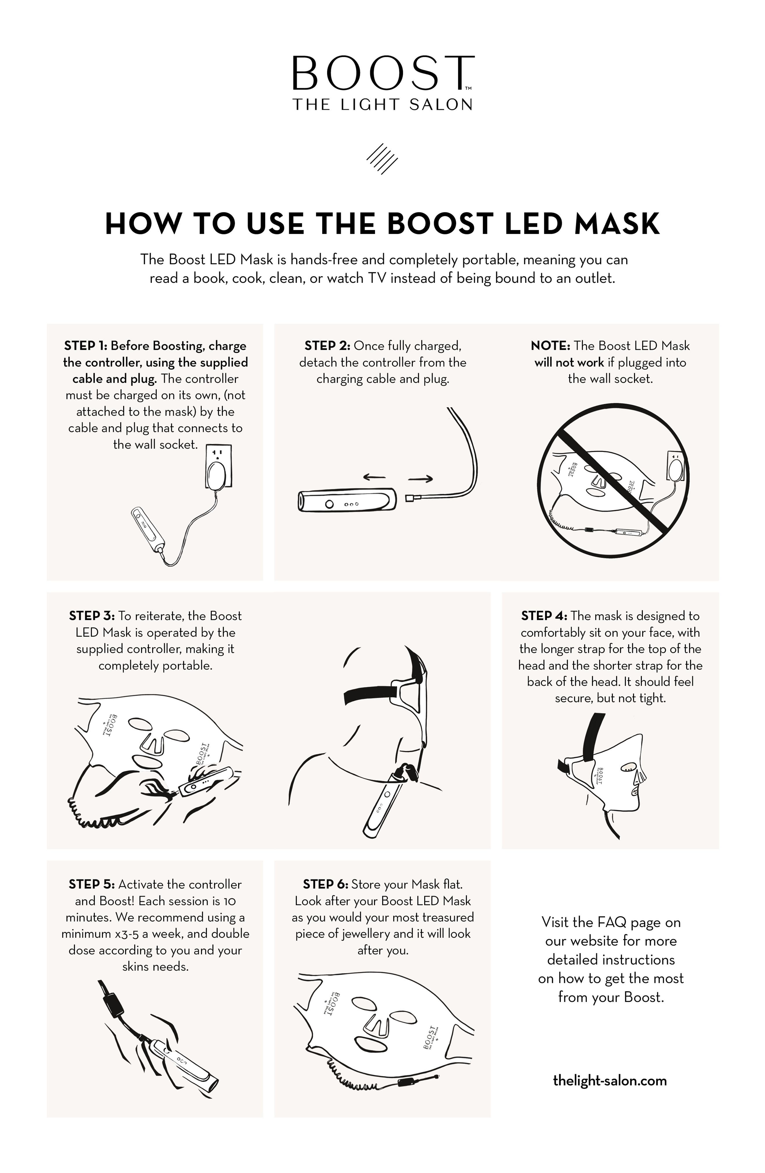 The Light Salon Boost Advanced LED Light Therapy Face Mask Nordstrom