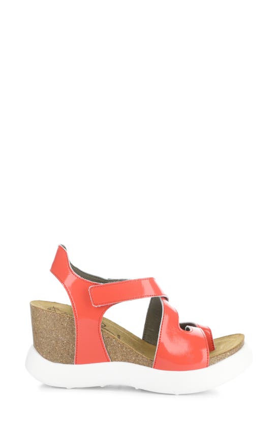 FLY LONDON FLY LONDON GAVI ANKLE STRAP PLATFORM WEDGE SANDAL