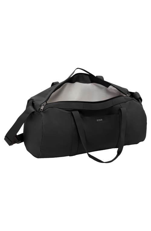 Tumi Voyageur Just In Case Packable Duffel Bag In Black/gunmetal