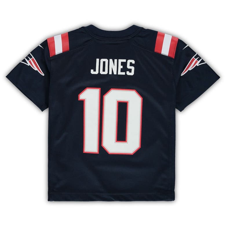 Men's New England Patriots Mac Jones Nike Navy Blue Game Jersey L