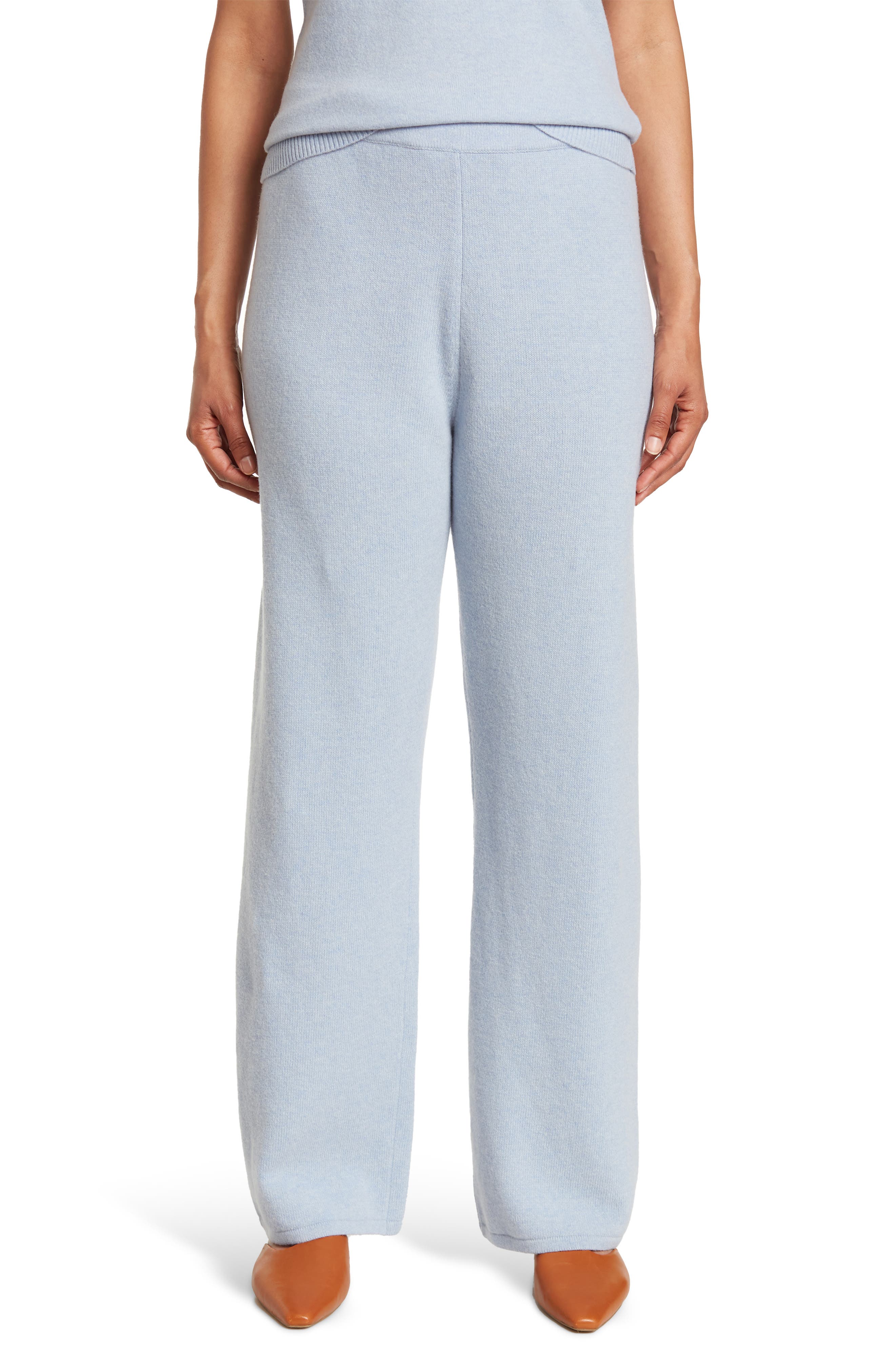 Light Wool-Blend Knit Pants | Nordstromrack