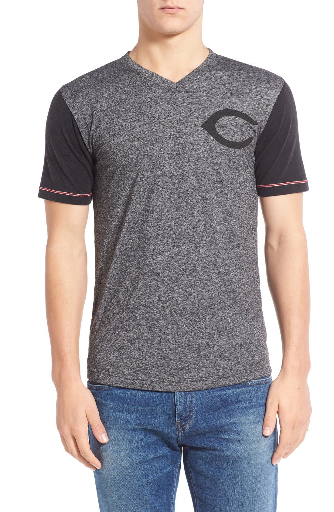 cincinnati reds retro t shirt