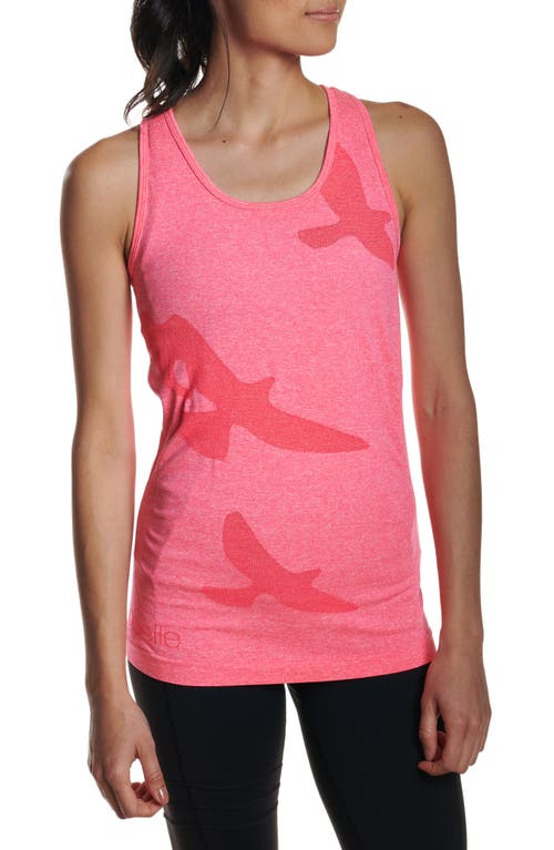 Oiselle Flyte Racerback Tank in Bright Pink 