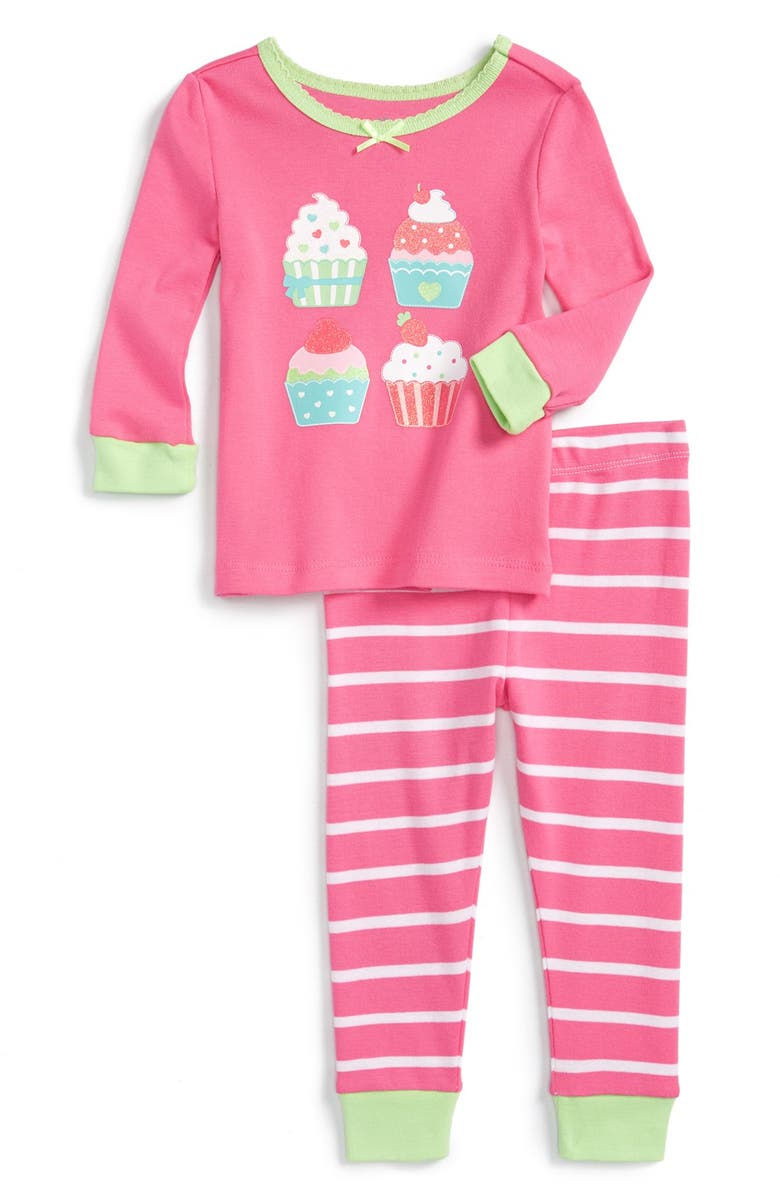 Little Me 'Cupcakes' Two-Piece Pajamas (Baby Girls) | Nordstrom