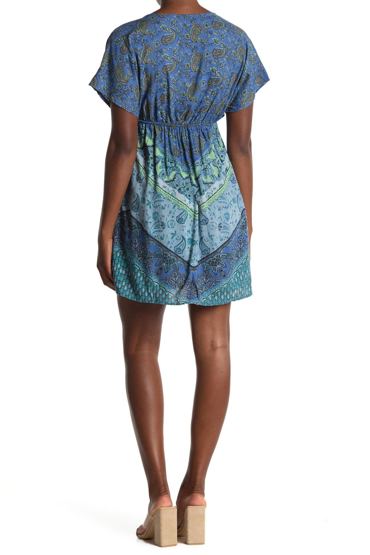 empire waist mini dress