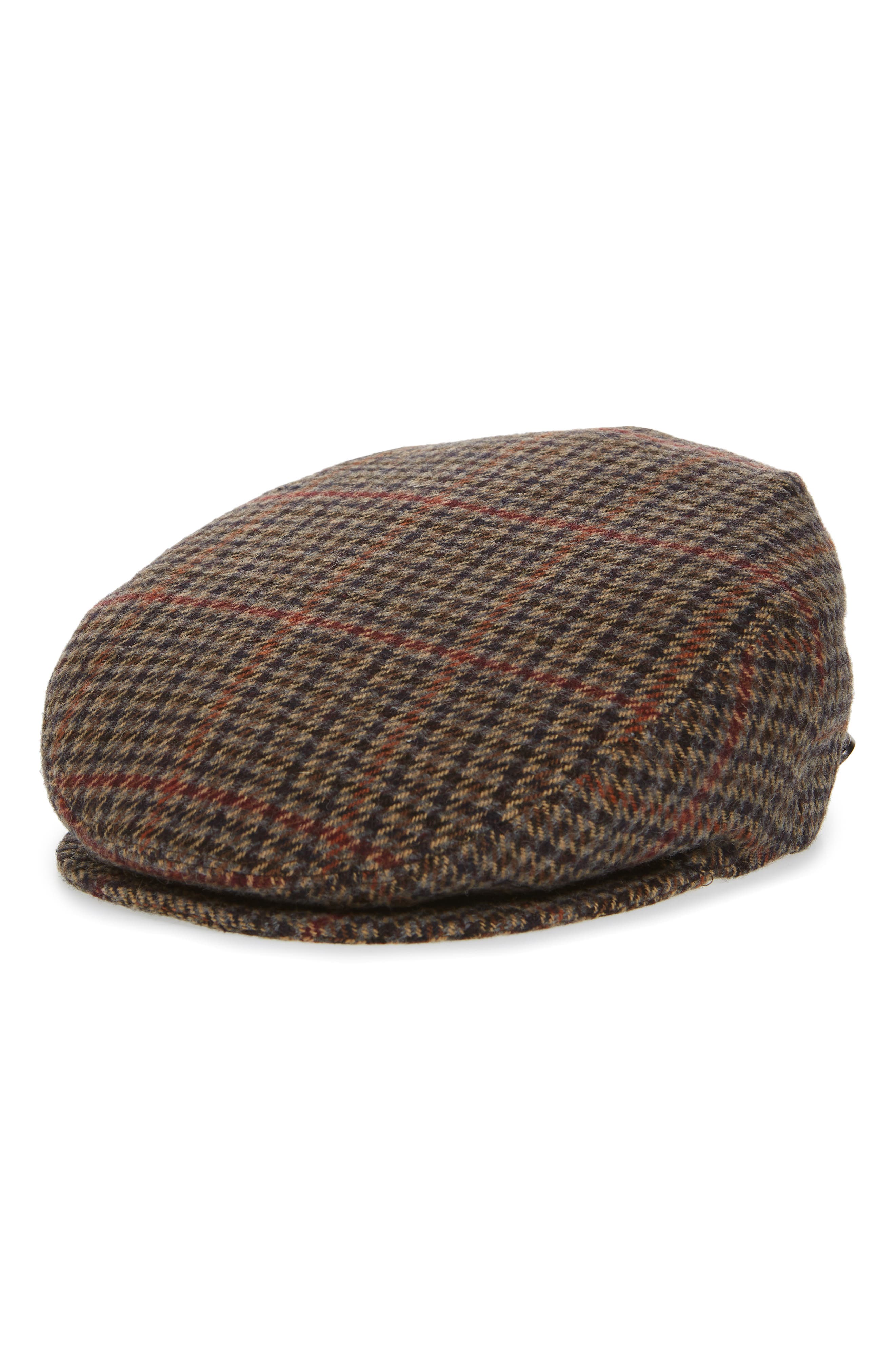 houndstooth driving cap