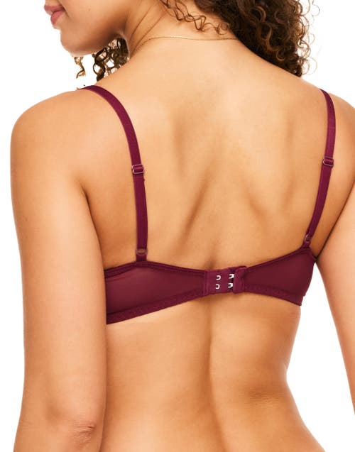 Adore Me Nicholette Contour Balconette Bra In Floral Red