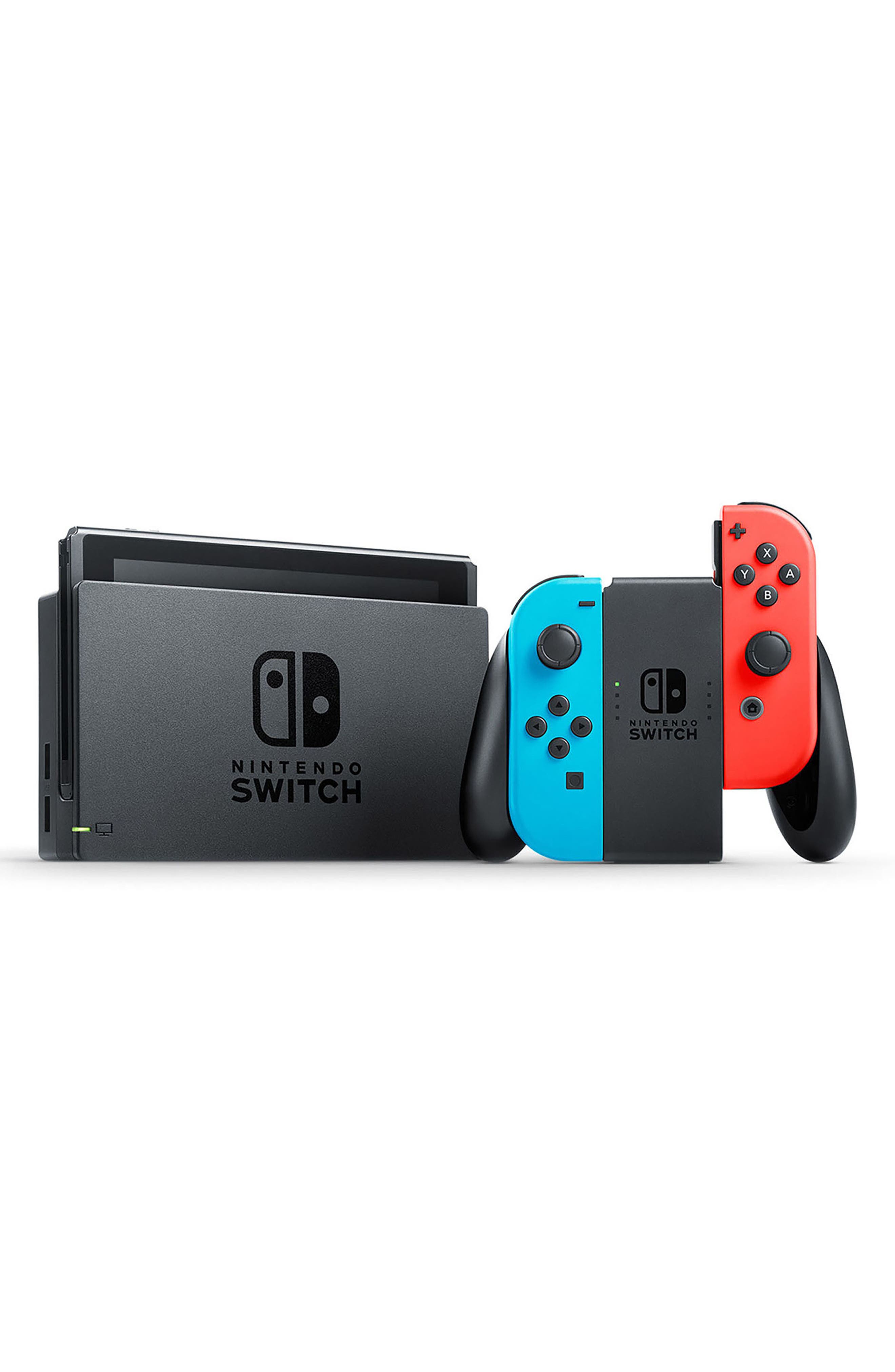 UPC 045496590093 product image for Nintendo Switch With Blue & Red Controllers | upcitemdb.com