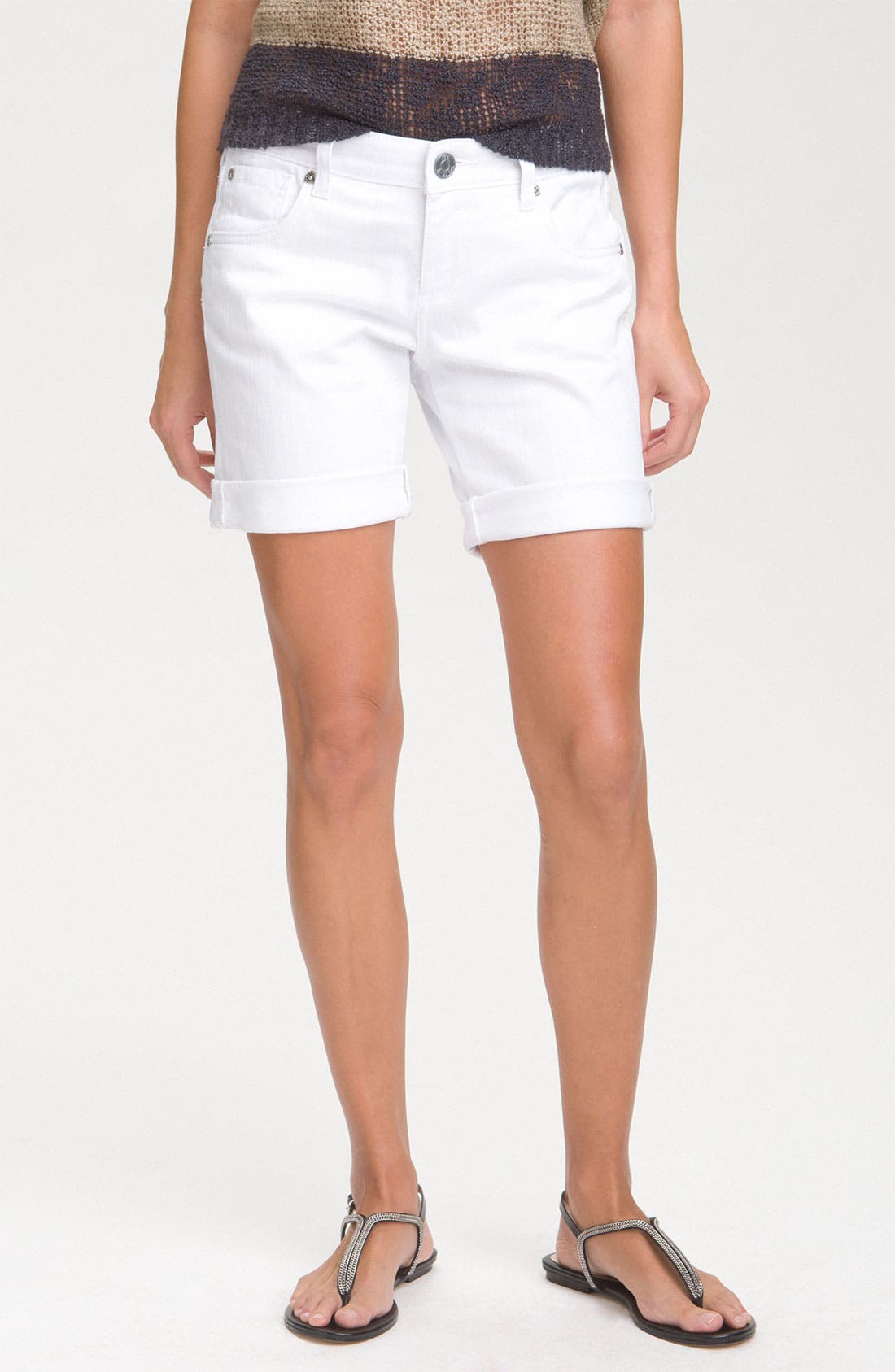 KUT from the Kloth 'Catherine' Denim Boyfriend Shorts Nordstrom