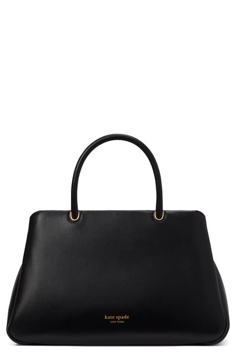 grace smooth leather satchel