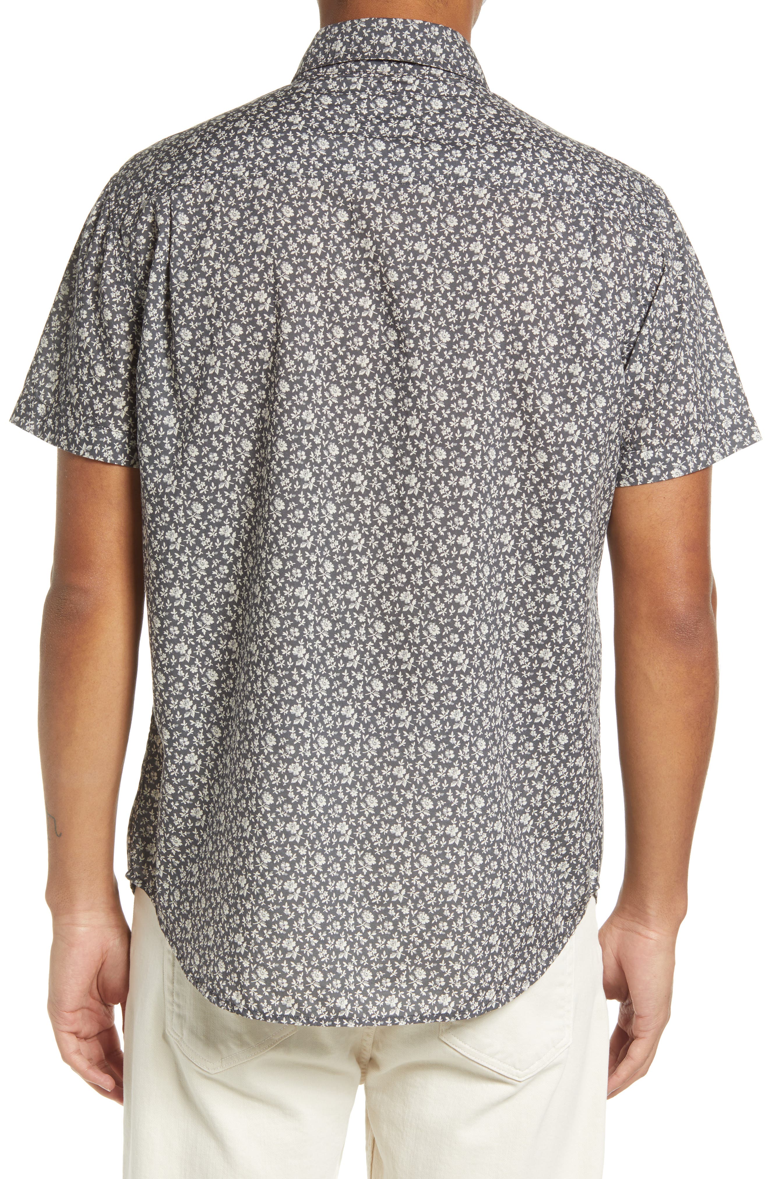 Rails Monaco Floral Short Sleeve Button 