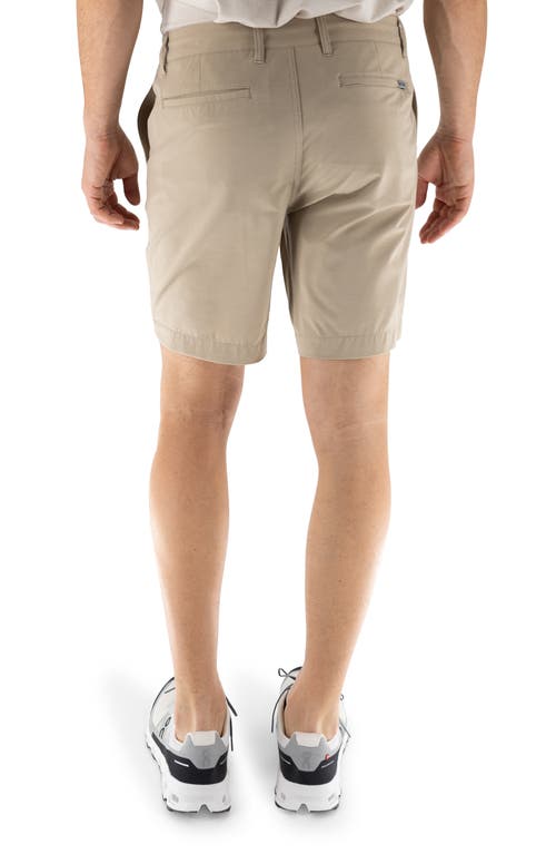 Devil-dog Dungarees 8" Hybrid Shorts In Light Beige/khaki