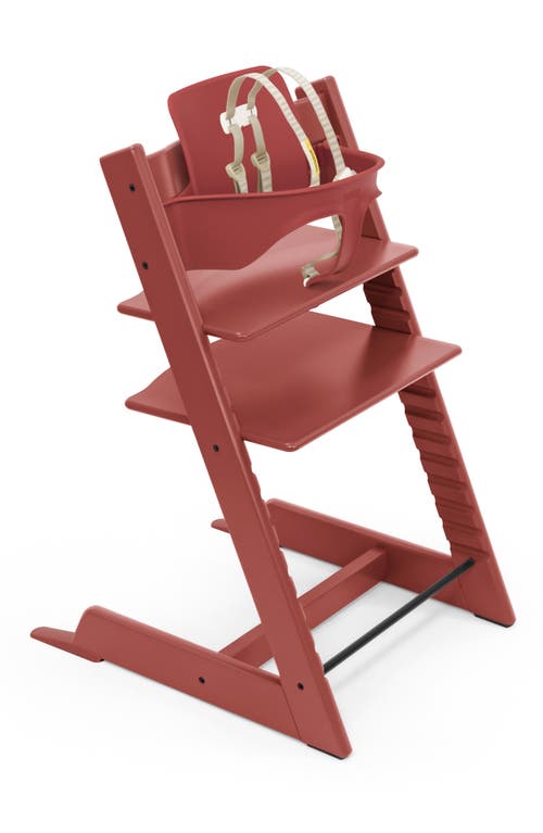 Stokke Tripp Trapp Highchair & Baby Set in Warm Red at Nordstrom