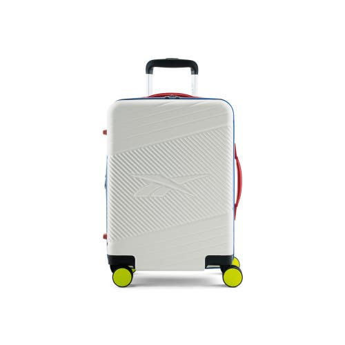 Reebok Go Collection Expandable 20in Carry-on In White