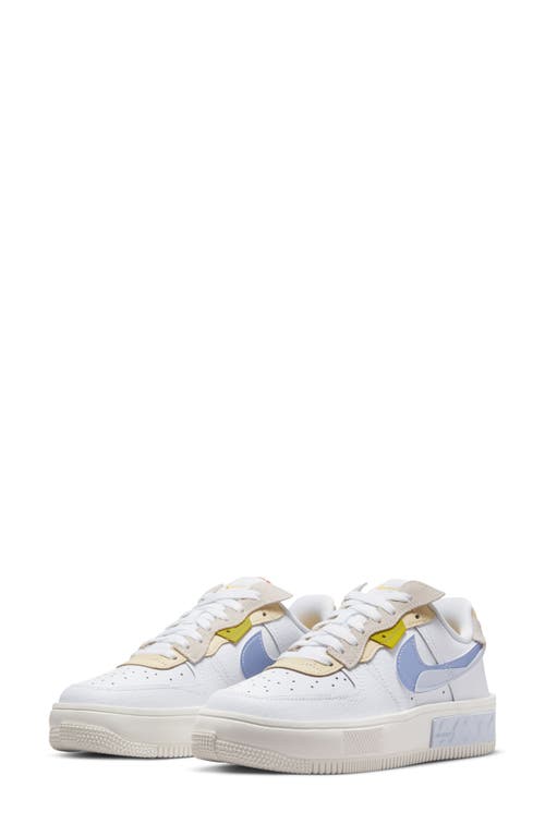 Shop Nike Air Force 1 Fontanka Sneaker In White/phantom/lemon