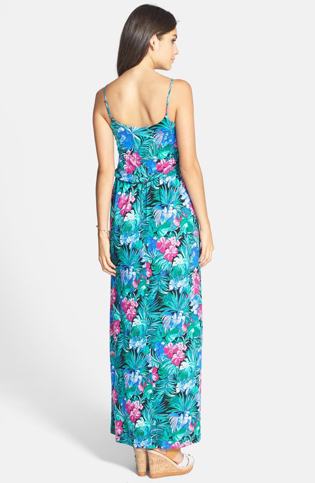 ALL IN FAVOR,
                            Knit Maxi Dress,
                            Alternate thumbnail 245, color,
                            007