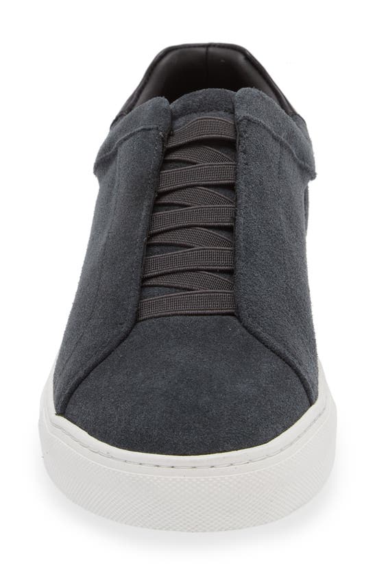 Shop Nordstrom Joshua Slip-on Dress Sneaker In Grey Carbon