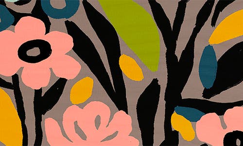 Deny Designs Pastel Garden Cutting Board In Pink