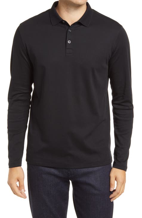   Essentials Men's Slim-Fit Tech Stretch Polo Shirt,  Black, X-Small : Clothing, Shoes & Jewelry