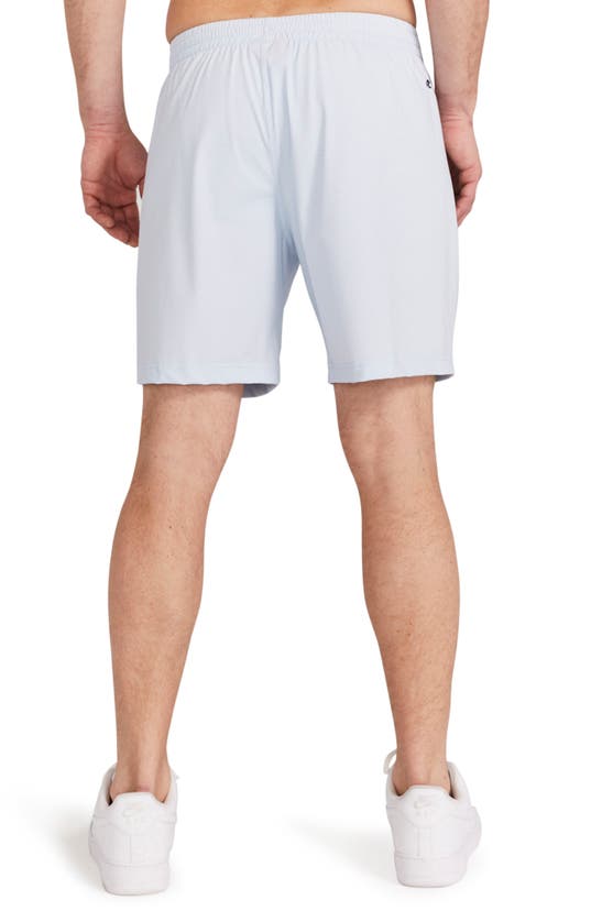 Shop Redvanly Byron Water Resistant Drawstring Shorts In Breeze