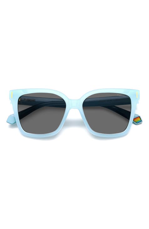 54mm Polarized Cat Eye Sunglasses