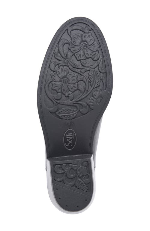 Söfft Angelica Womens Leather Almond Toe Shooties In Black
