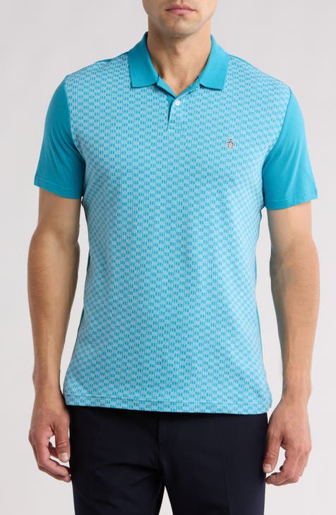 Cotton Jacquard Jersey Polo