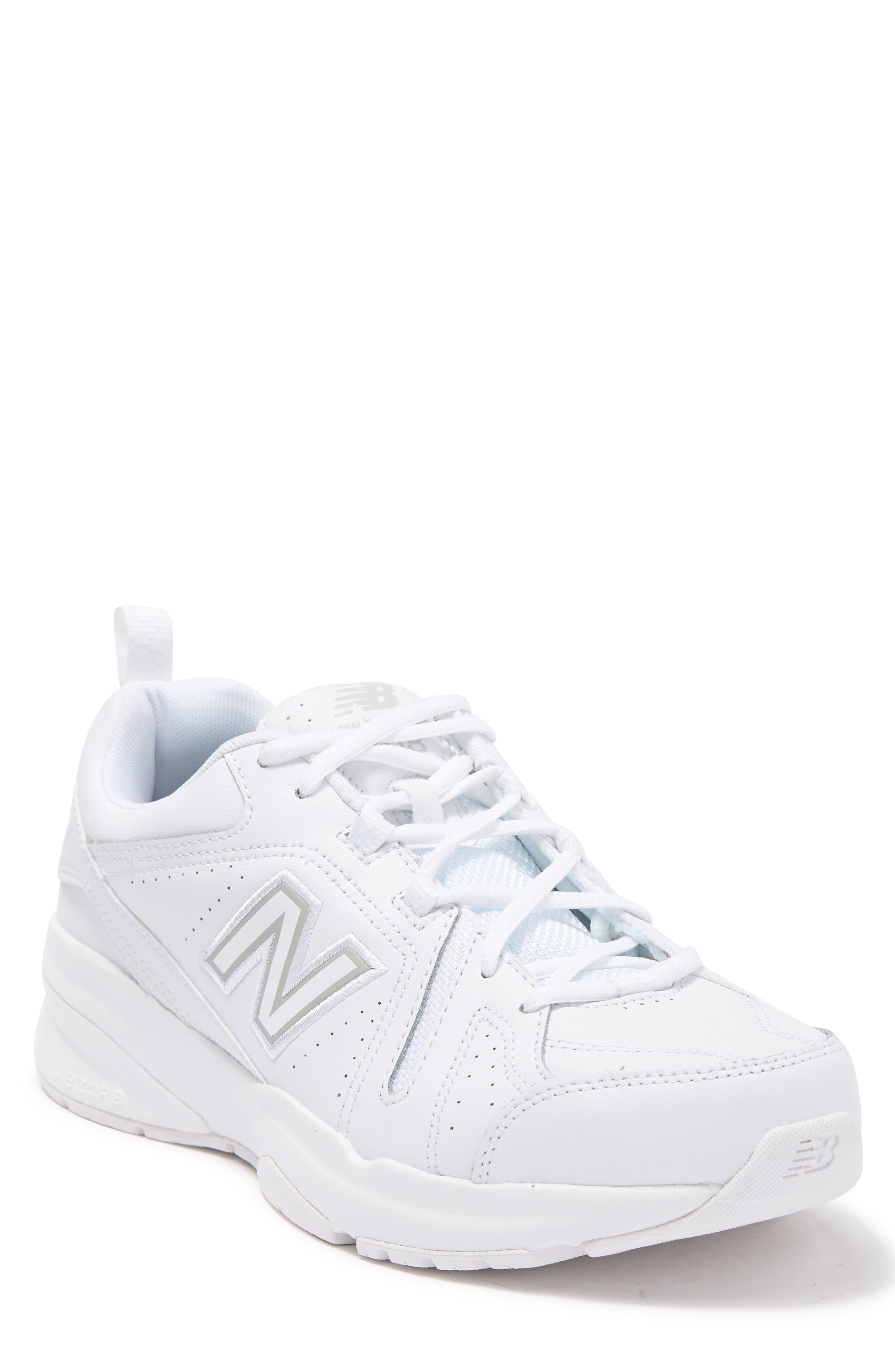 New Balance 608 V5 Training Shoe In White/white | ModeSens