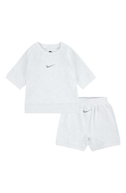 Nike Ready Set Rib T-Shirt & Shorts at Nordstrom,